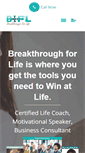 Mobile Screenshot of breakthroughforlife.com